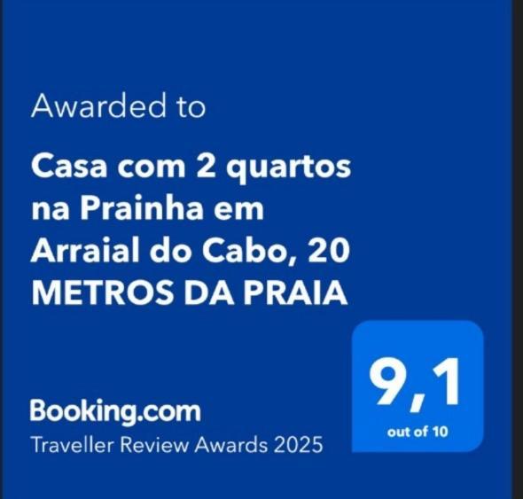 Casa Com 2 Quartos Na Prainha Em Arraial Do Cabo, 20 Metros Da Praia Buitenkant foto